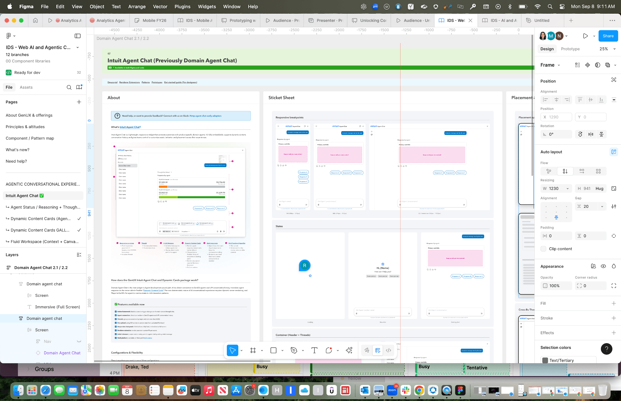 Intuit Agent Chat: the design system at a glance